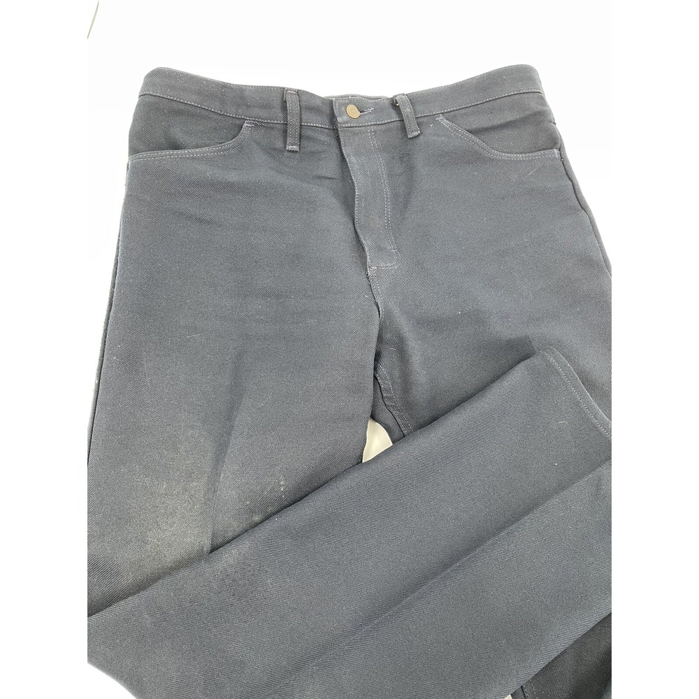 Vintage Wrangler Polyester Navy Dress Pants Slacks 38x32 Made in‎ USA